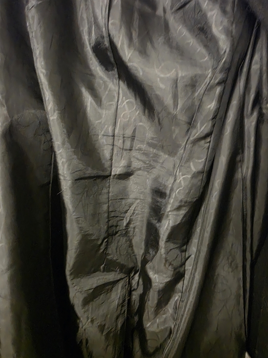 New York & Company Black Double-Breasted Trench Coat with Belt - Picture 6 of 12